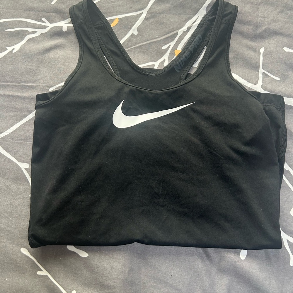 Nike Pro Black Sleeveless Top